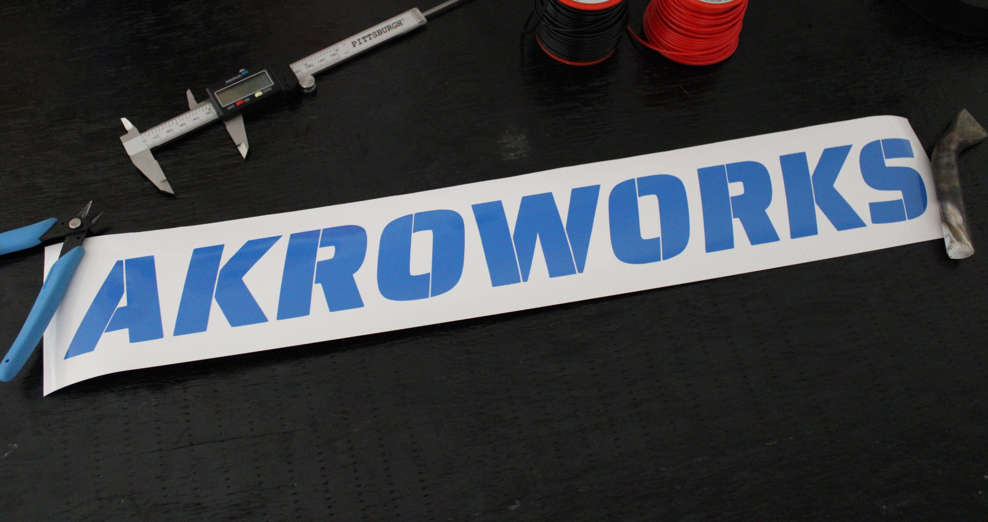 AkroWorks Windshield Banner